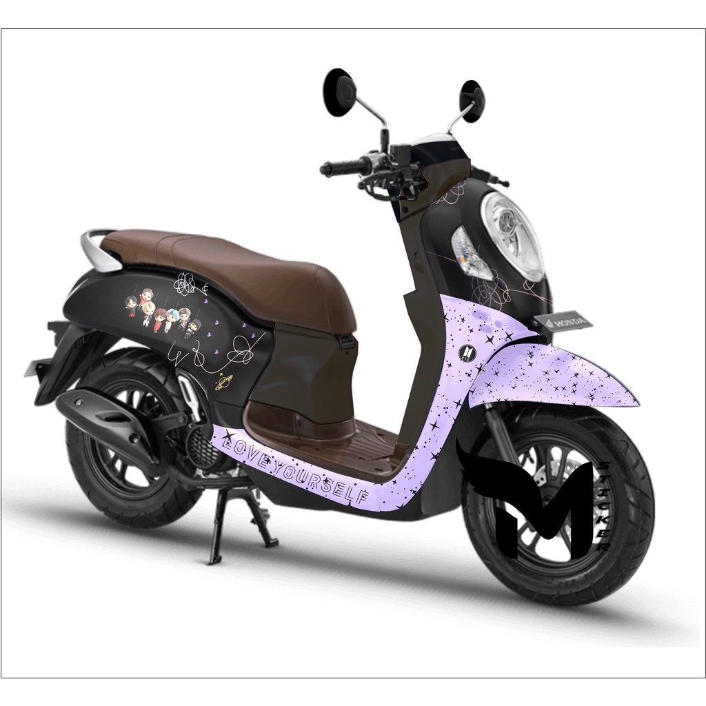 Jual decal sticker scoopy untuk full dasbor bisa full body FI scopy ...