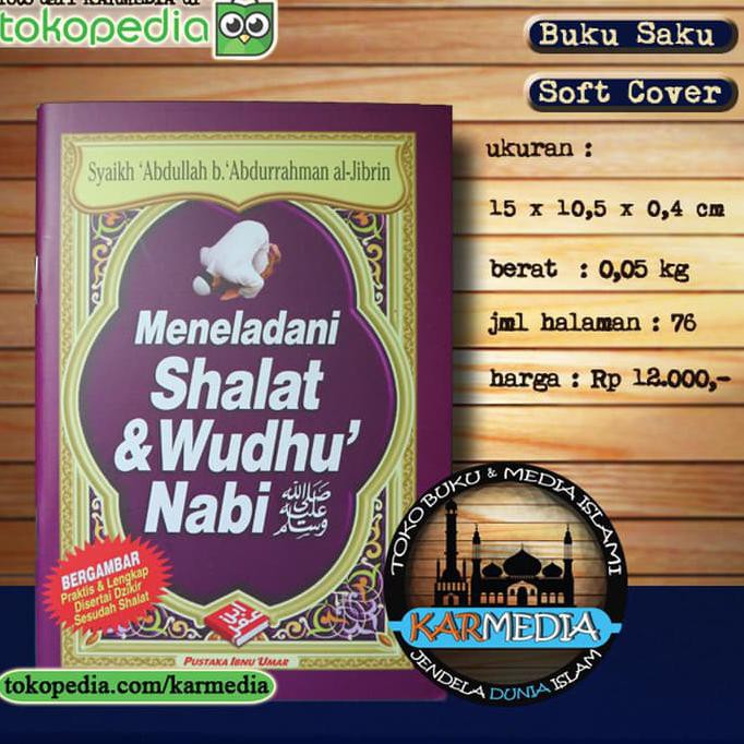 Jual Meneladani Shalat And Wudhu Nabi Pustaka Ibnu Umar Karmedia