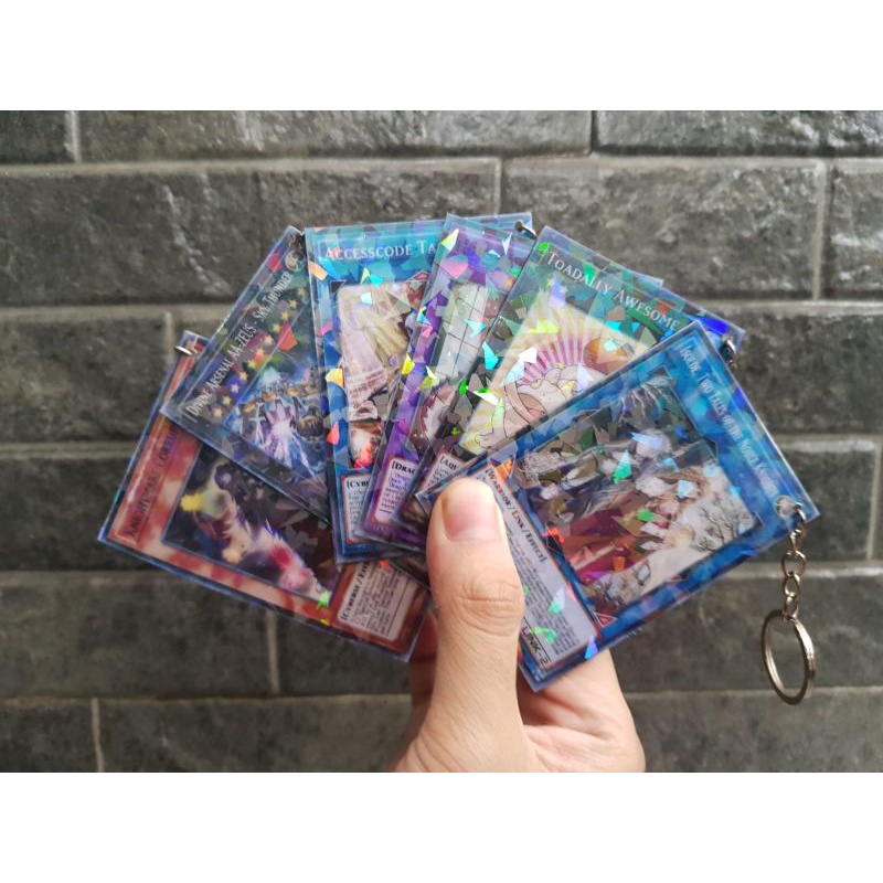Jual yugioh keychain card custom by request | Shopee Indonesia