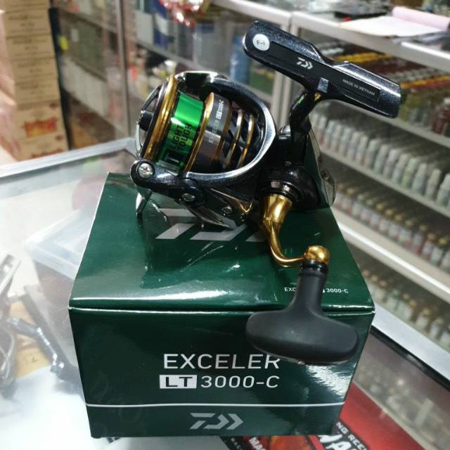 Jual Reel Daiwa Exceler LT 3000-C | Shopee Indonesia