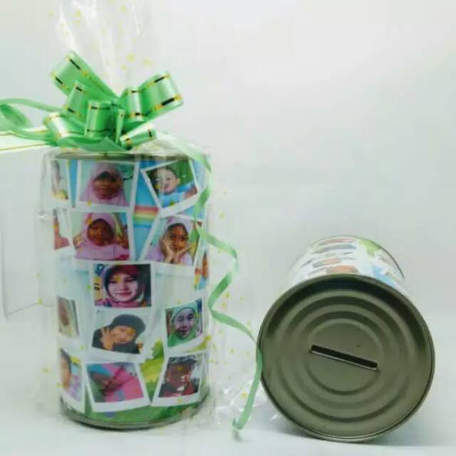 Jual Celengan custom gambar/foto (buka tutup) | Shopee Indonesia