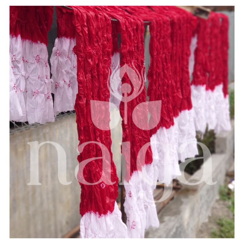 Jual Jumput MERAH PUTIH original handmade | Shopee Indonesia