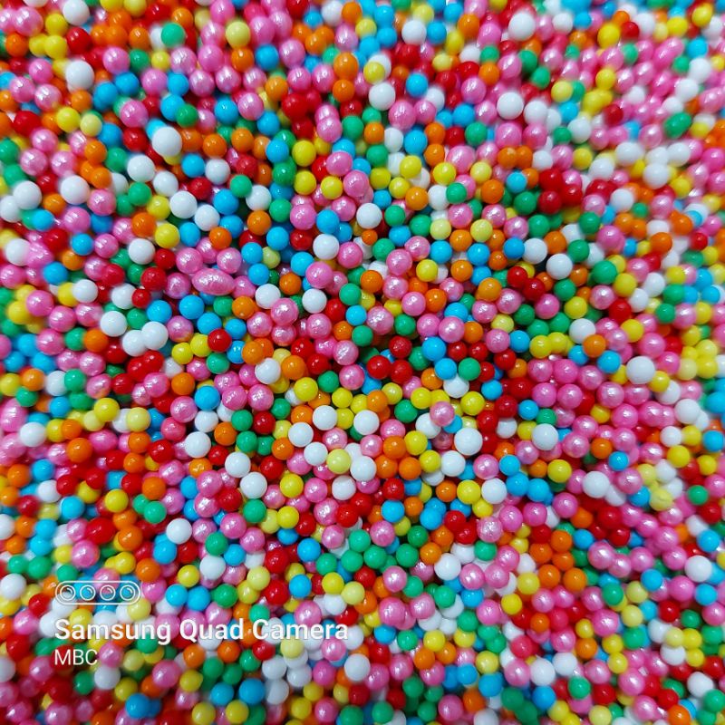 Jual 100 GRAM SPIKEL SPRINGKLE SPRINKLE TRIMIT WARNA WARNI HIASAN KUE ...