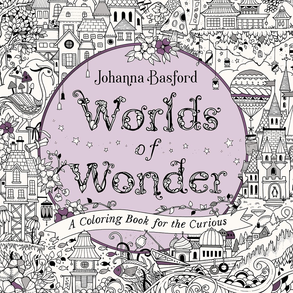 Jual World of Wonders Johanna Bashford Coloring Book Buku Mewarnai ...