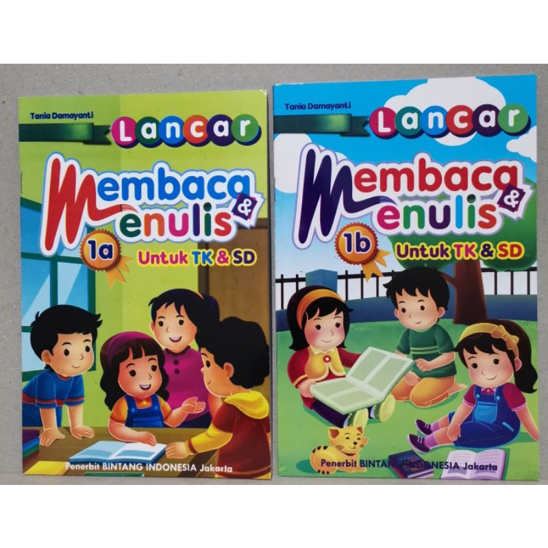 Jual Buku Tk Lancar Membaca Dan Menulis 1A / 1B | Shopee Indonesia