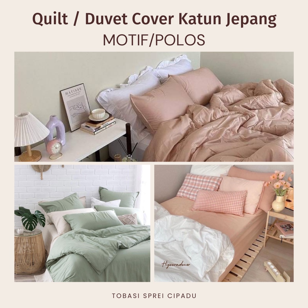 Jual Quilt Cover Katun Jepang murah terbaik Shopee Indonesia