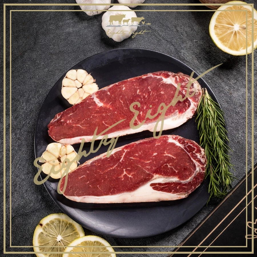 DAGING SAPI STRIPLOIN AUSTRALIA PRIME STEAK / SIRLOIN / HAS LUAR (200 GRAM)