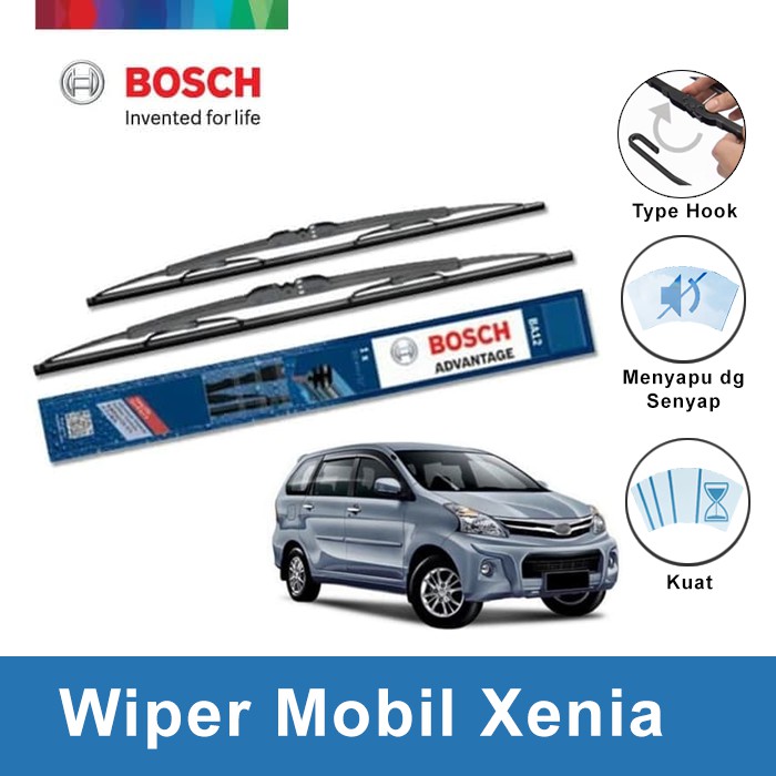 Jual Bosch Sepasang Wiper Kaca Mobil Daihatsu Xenia Advantage Shopee Indonesia