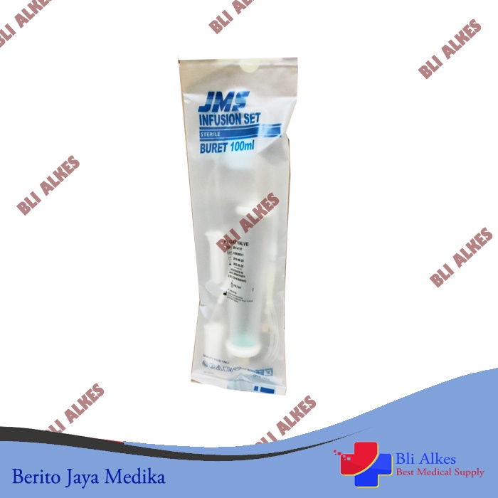 Jual Infusion Set JMS With Buret Set JMS Buretset JMS Microdip Shopee Indonesia