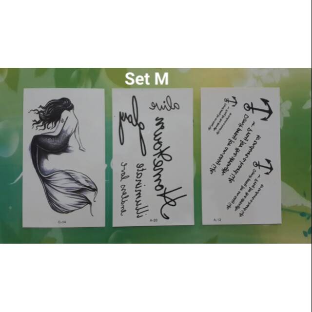 Jual Tattoo Sticker Waterproof / Tato Temporary / Tato Temporer / Harga