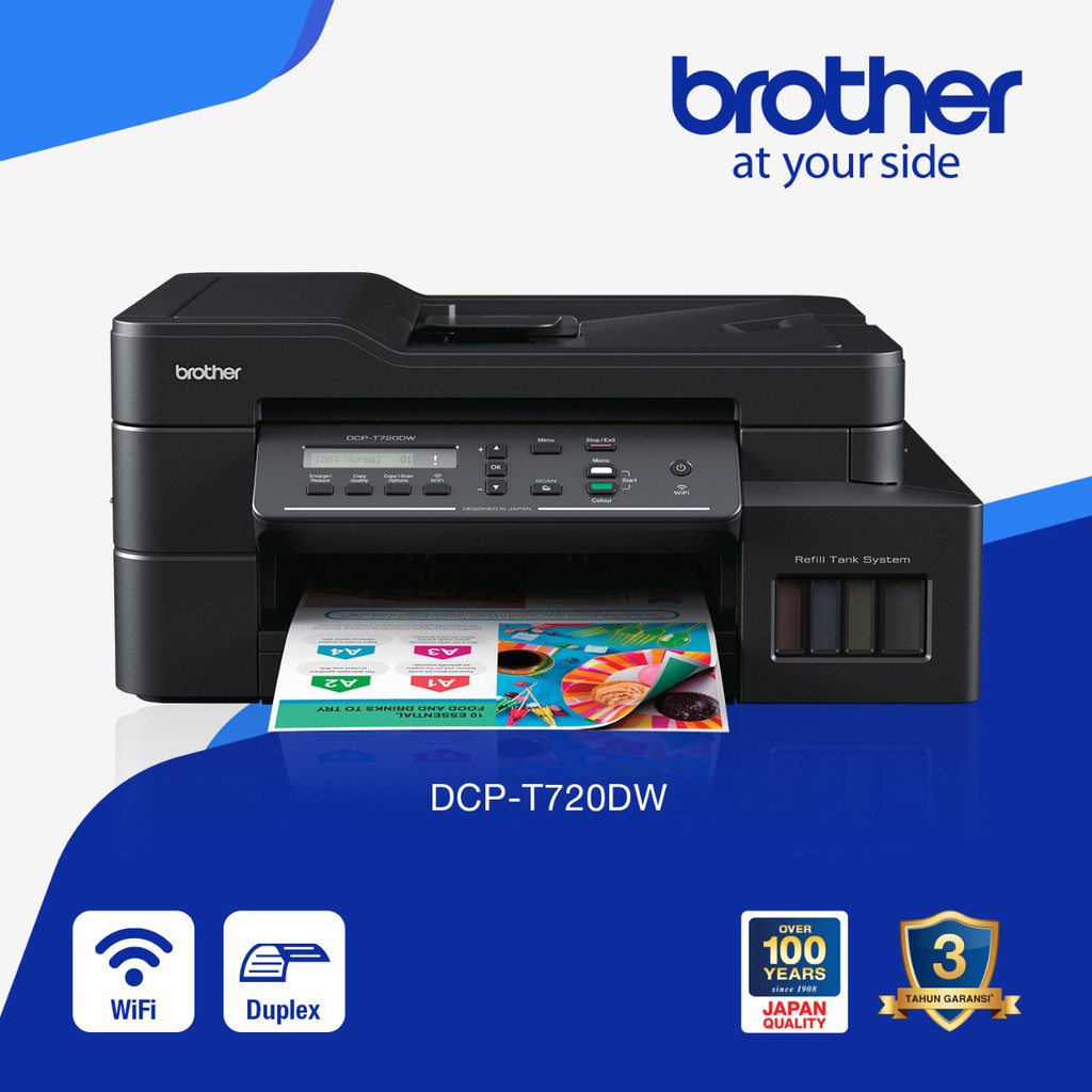 Jual Printer Brother DCPT720DW Inkjet Wireless Print Multifunction