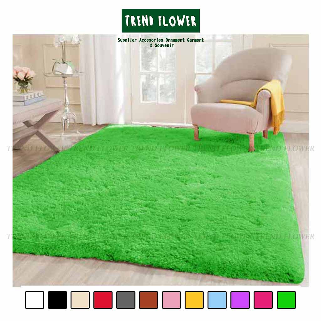 Jual KARPET BULU RASFUR anti slip tebal murah 35 X 75 cm alas lantai ...