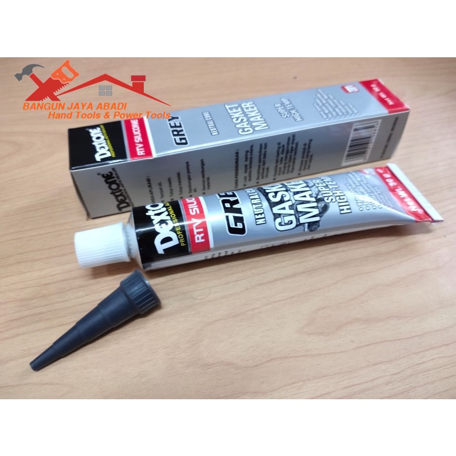 Jual Lem RTV Silicone Threebond Grey Gasket Maker Dextone Natural Cure ...