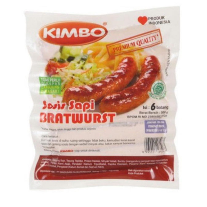 Jual Kimbo Jumbo Original | Kimbo Mini Original 500 Gram (isi 6 Pcs ...