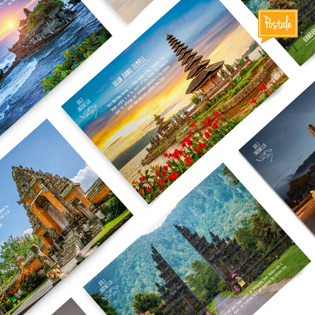 Jual Kartu Pos BALI PURA - Postale | Shopee Indonesia