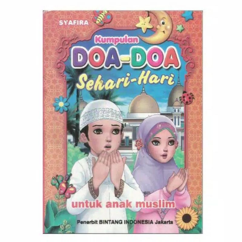 Jual Kumpulan Doa-Doa Sehari-hari Untuk Anak Muslim Bergambar Berwarna