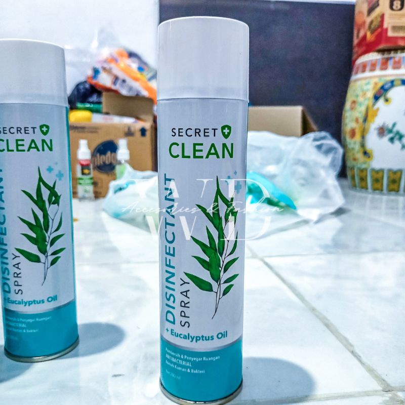 Jual Secret Clean Eucalyptus Disinfectant Spray 200ml | Shopee Indonesia