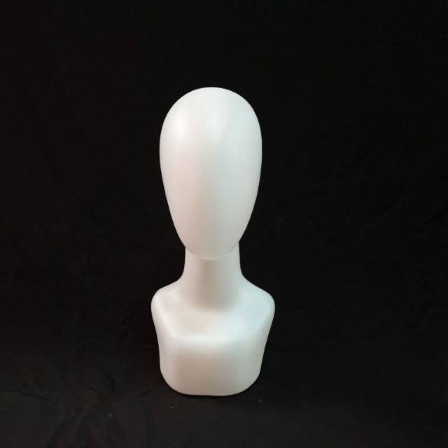 Jual Manekin Kepala Polos / Patung Kepala Polos Manekin Jilbab Patung