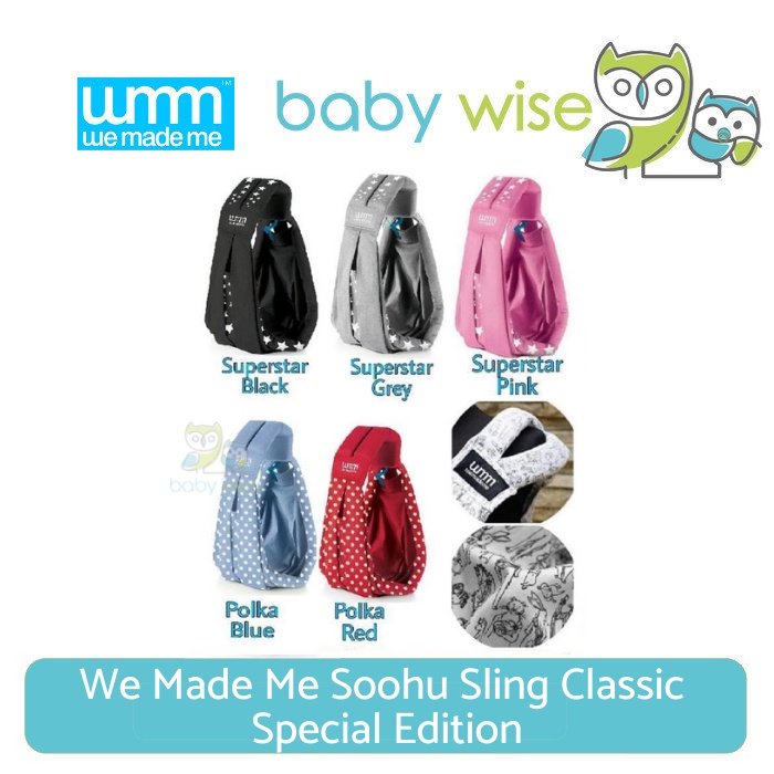 Baby Sling L5) We Made Me Soohu Sling Classic Baby Carrier