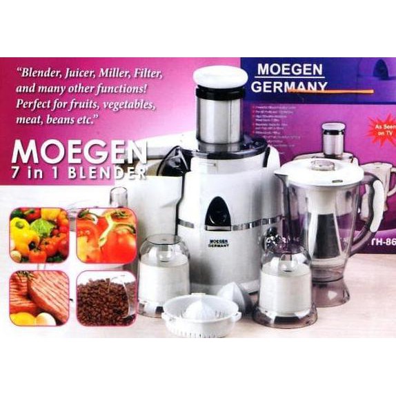 Jual Kitchen cook mixer juicer 7 IN 1 BLENDER Moegen classic vicenza