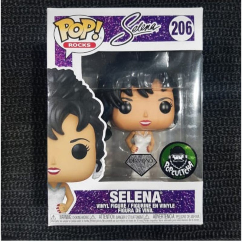 Funko Pop Selena Quintanilla #205 Burgundy Outfit Rocks | Meses Sin Interés - Foto 2