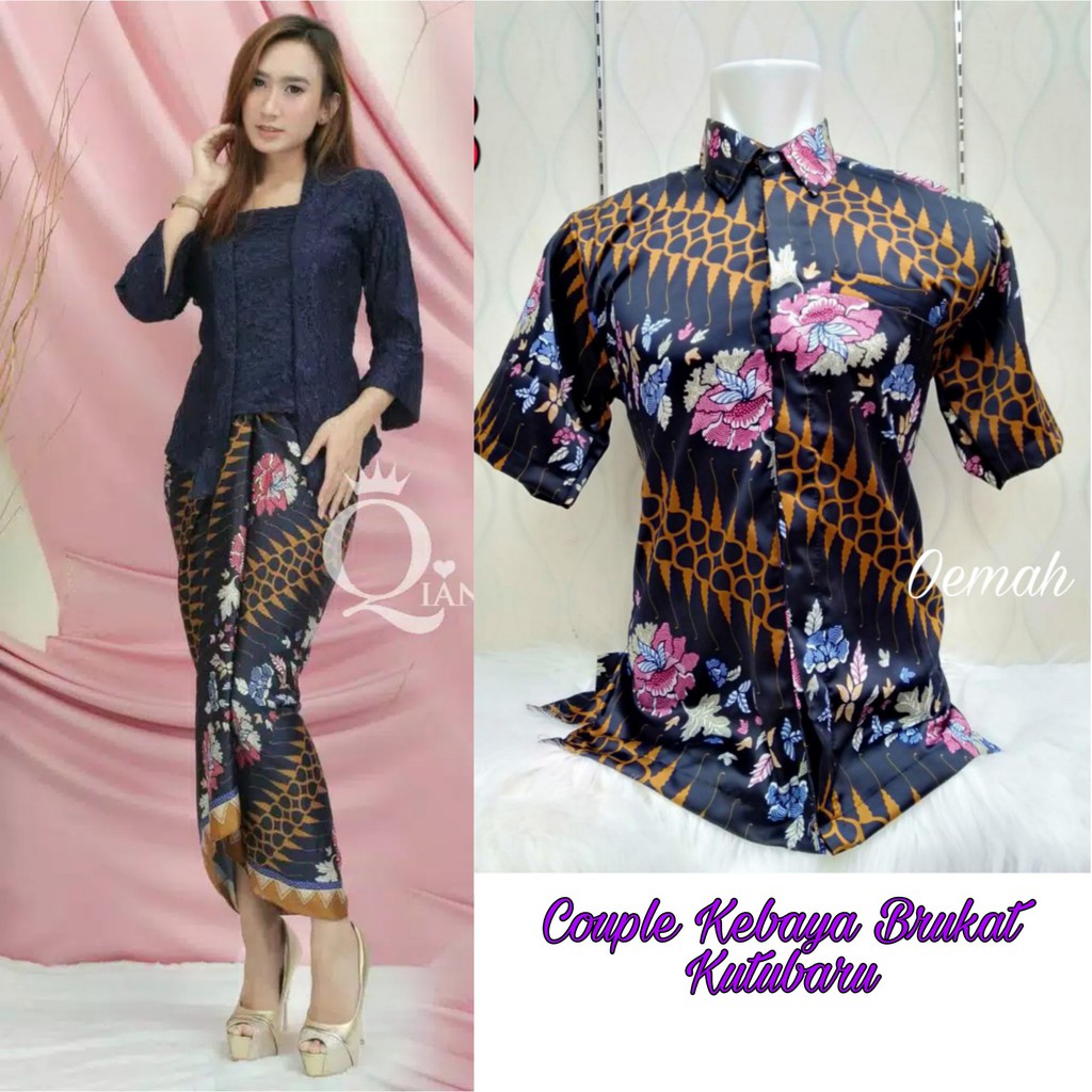 Jual KEBAYA COUPLE KUTU BARU BROKAT KEBAYA M…