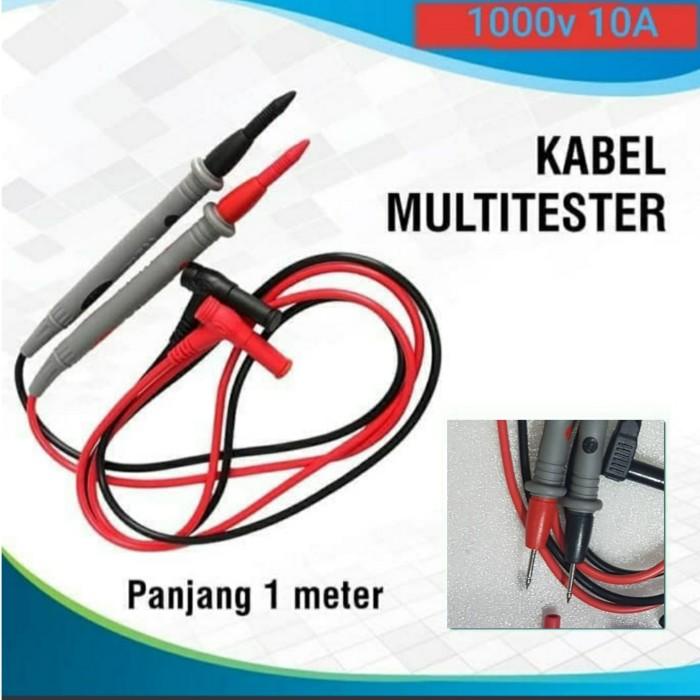 Jual kabel cable multitester banana plug probe tester 10a 1kv bukan ...