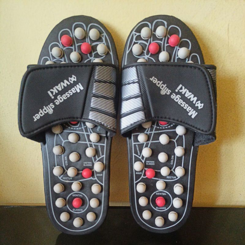 Jual SandalKesehatan Waki Acupuncture Mulit Massage Head Slipper Shopee Indonesia
