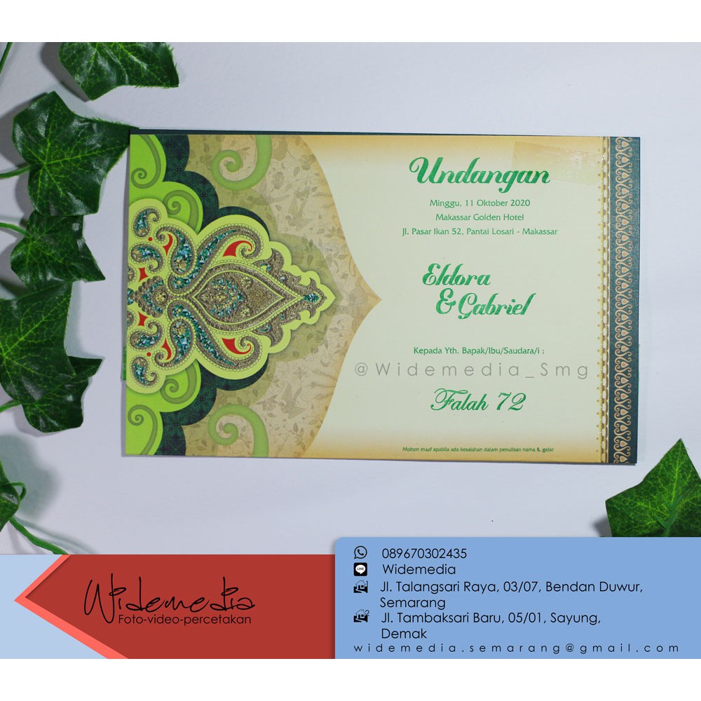 Jual Undangan Murah Falah 72 | Shopee Indonesia
