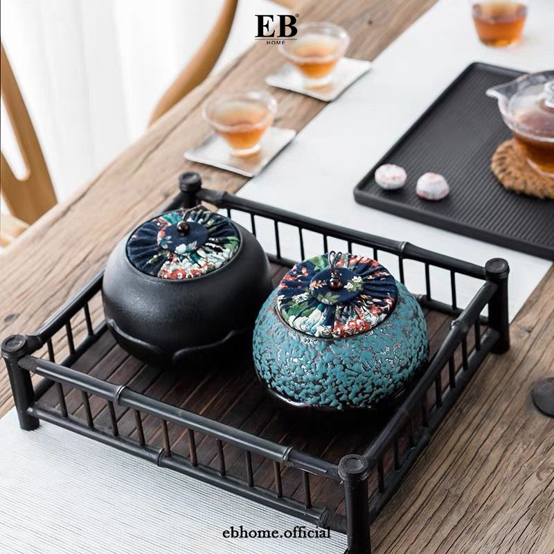 Jual Tempat Daun Teh Kopi / Jar Keramik / Tea Leaf Storage EB Home 79/ ...