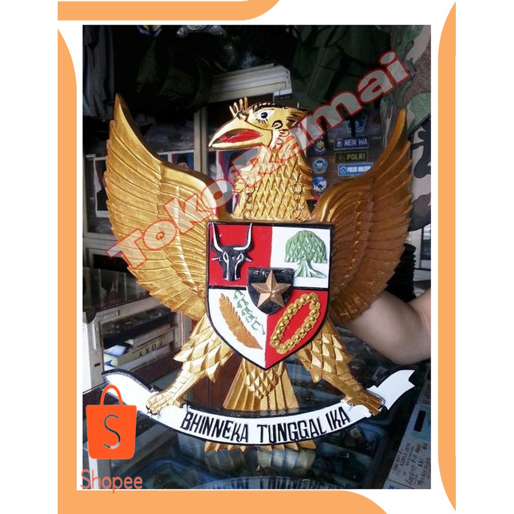 Jual Unik Suku Cadang LAMBANG BURUNG GARUDA PANCASILA SIZE 30 20DEZ ...