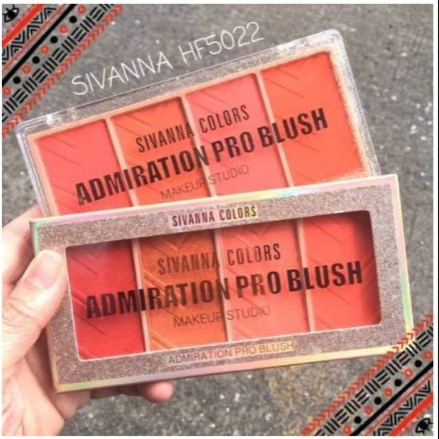 Jual SIVANNA COLORS Admiration Pro Blush | Blush On Sivanna HF5022 ...
