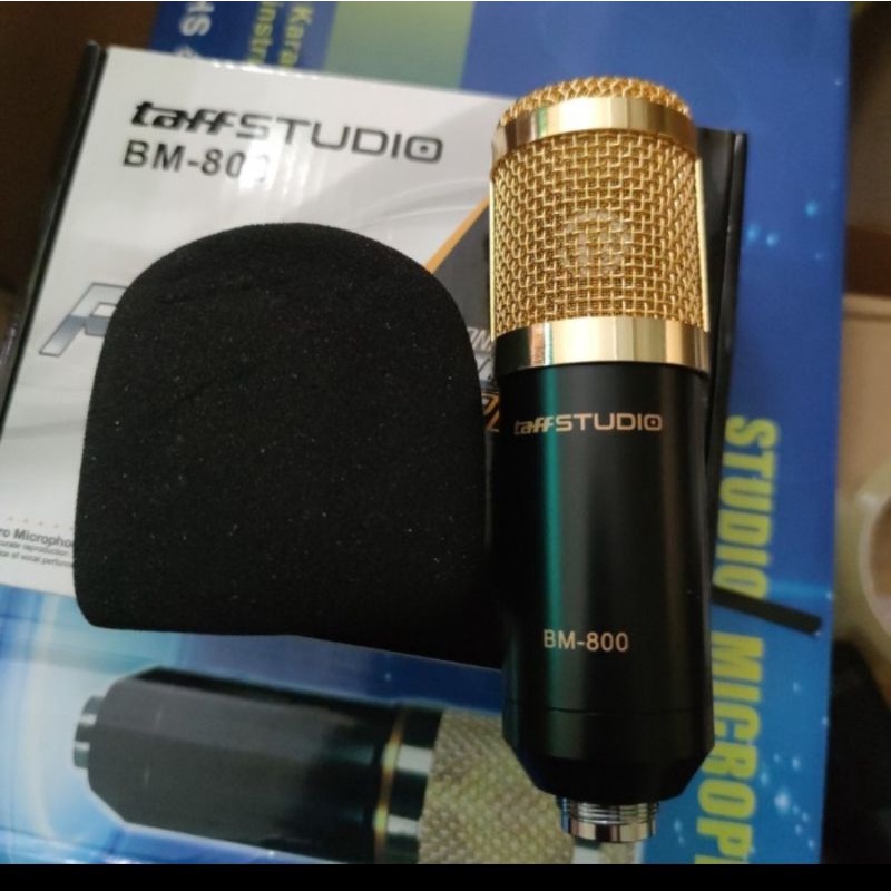 Jual Pasti Murah Mikrofon TAFFSTUDIO TAFFWARE Condenser BM800 BM8000