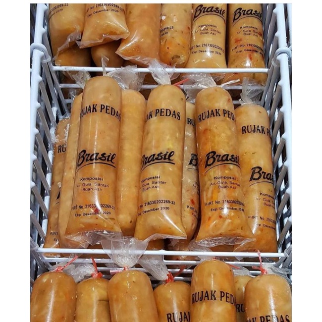 Jual ES BRASIL Mambo Rasa Rujak Pedas, Es Klasik di Purwokerto Sejak ...