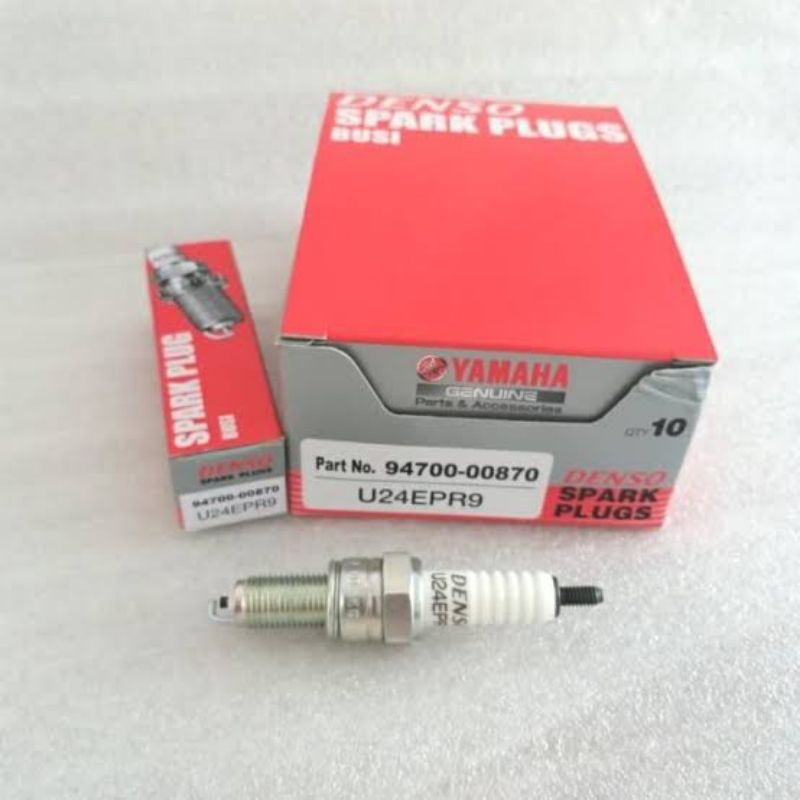 Jual Yamaha Denso Spark Plugs Busi U24EPR9 | Shopee Indonesia