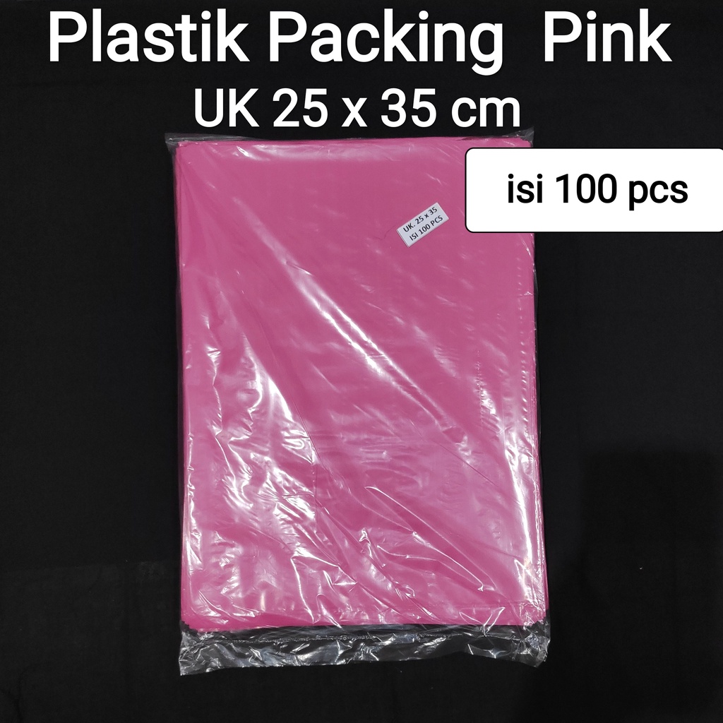 Jual Plastik Packing Isi 100 Pcs Uk 30x40 25x35 20x30 Kantong Plastik Packing Plastik 4452