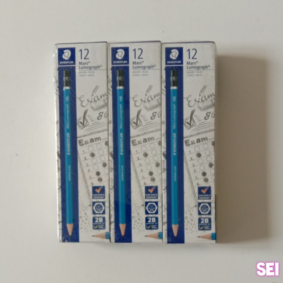 Jual PENSIL 2B STAEDTLER ASLI KOMPUTER / PENCIL 2B MURAH (LUSIN ...