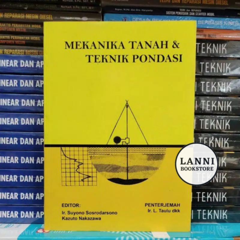 Jual MEKANIKA TANAH DAN TEKNIK PONDASI | Shopee Indonesia