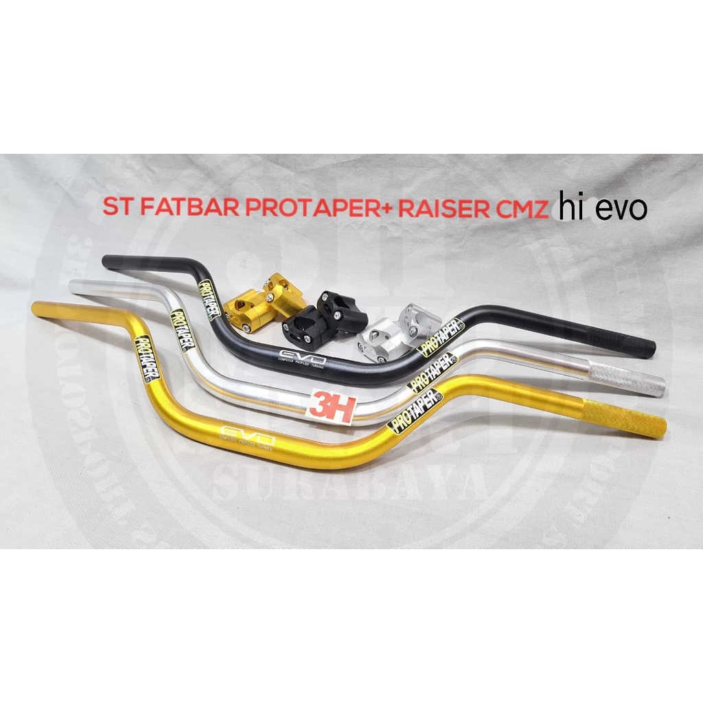 Jual Stang Fatbar Protaper Plus Raiser Cmz High Evo Shopee Indonesia