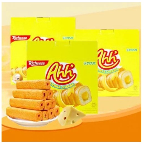 Jual Nabati Richeese Ahh Keju Snack 5.5gr [20 pcs/box] | Shopee Indonesia