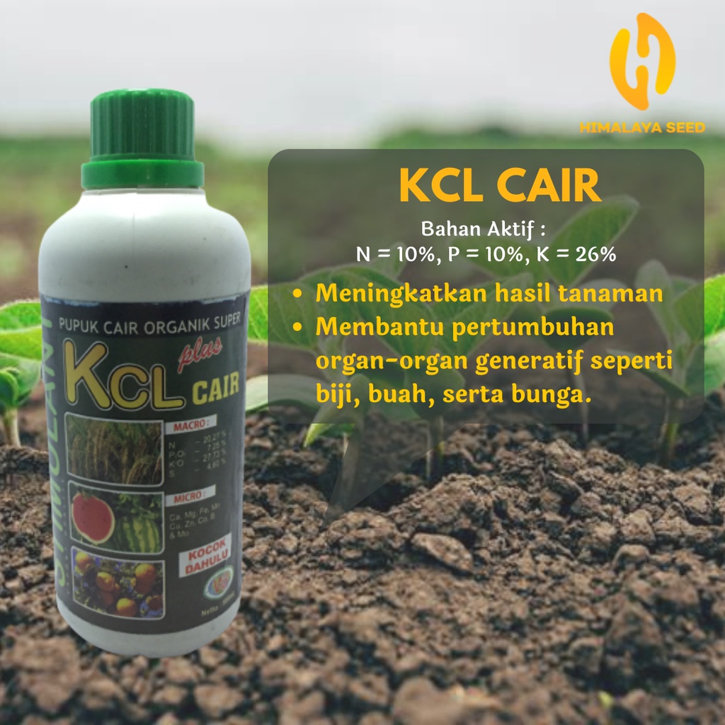 Jual Kcl Cair Pupuk Organik Super 500ml Shopee Indonesia 5439