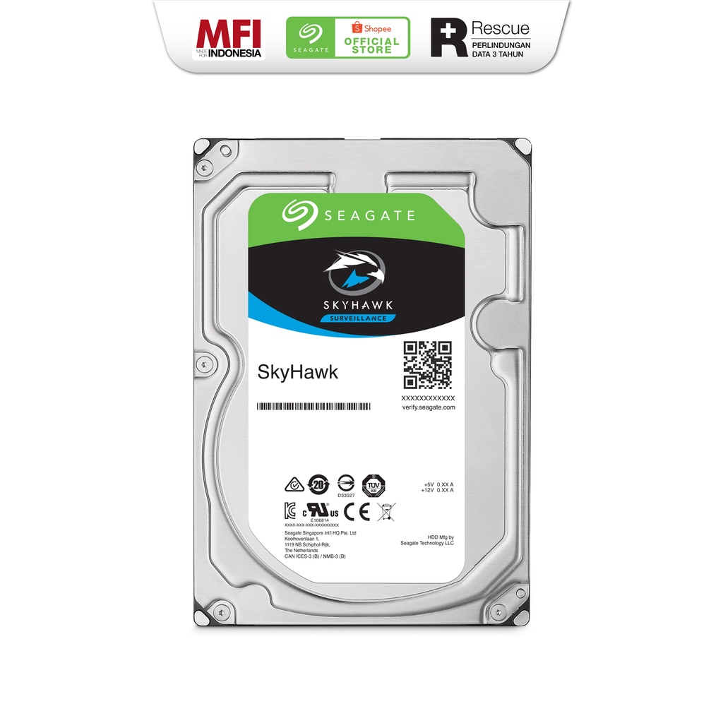 Seagate SkyHawk Harddisk Surveillance CCTV 4TB SATA (4)