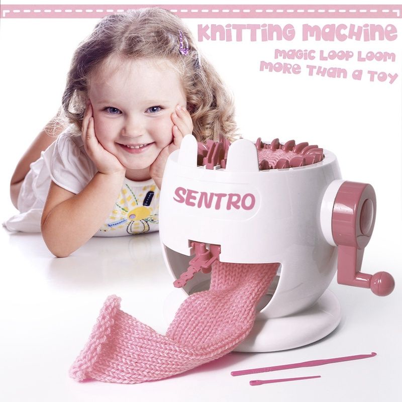 Jual Mesin Rajut Belajar Anak Pintar kreatif, Knitting Machine Sentro ...