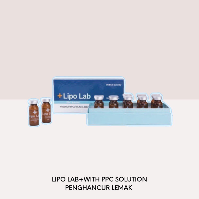 Jual Lipo Lab + with PPC Lipolab Injeksi Penghancur Lemak Pelangsing ...