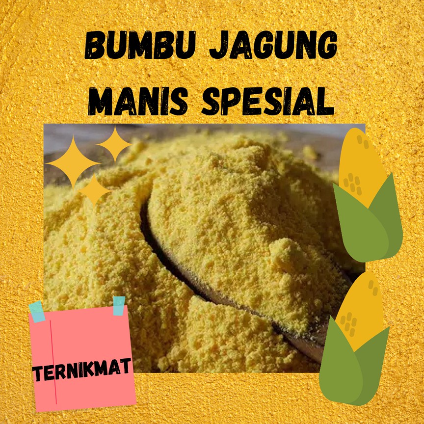 Jual Bumbu Tabur Jagung Manis Spesial 1 Kg Food Grade 1kg Bubuk Bumbu