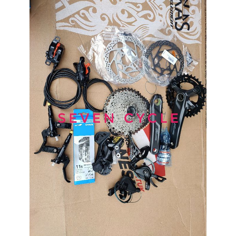 Jual best sale groupset shimano