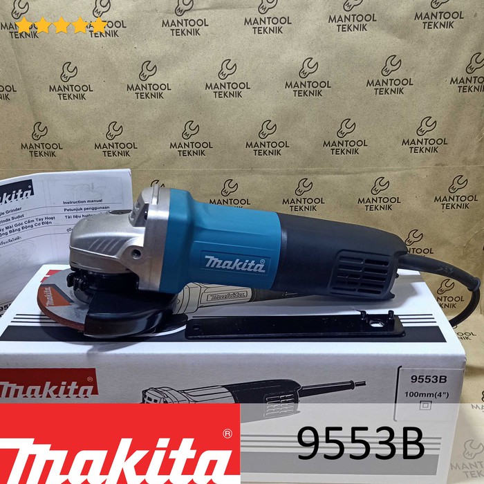 Jual 9553B / 9553 B Makita Mesin Gerinda Tangan Angle Grinder 4 ...