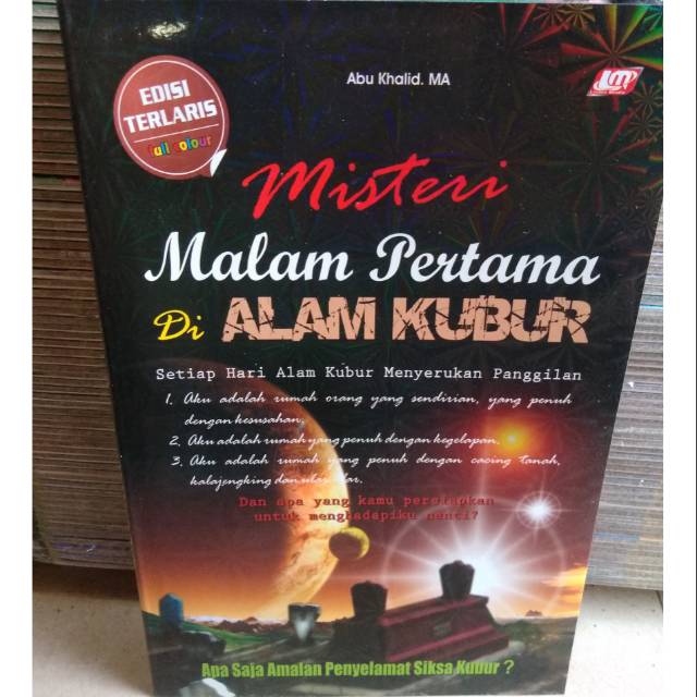 Jual Buku Misteri Malam Pertama Di Alam Kubur Edisi Terlaris Full Collor Shopee Indonesia 