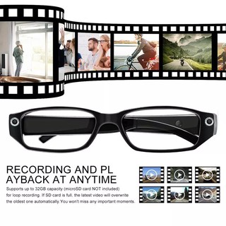 Jual HT-Kacamata Kamera Spy Camera Smart Glasses Recorder Mini Cam ...