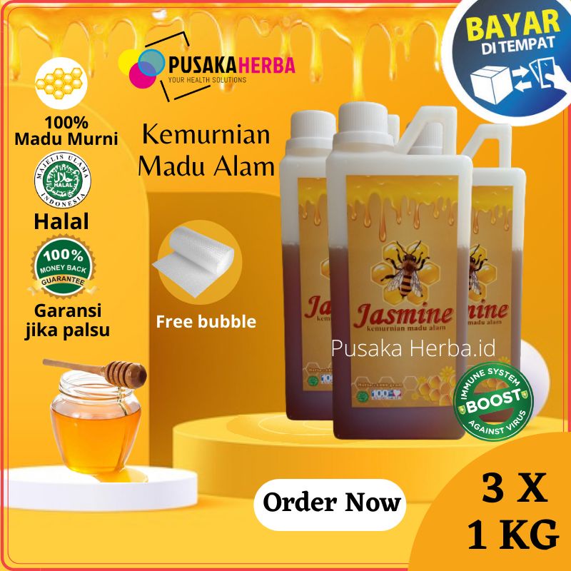 Jual Madu Asli Madu Murni Hutan 1kg Asli And Murni 100 Madu Jasmine